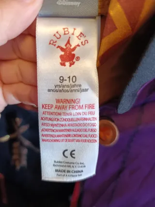 Disfraz Princesa Ana Frozen Talla 9-10