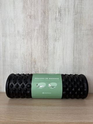 Rodillo de Masaje Decathlon Negro