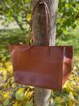 Bolso de Zara grande marrón