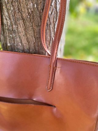 Bolso de Zara grande marrón