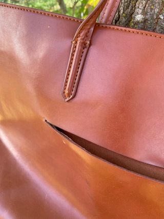 Bolso de Zara grande marrón