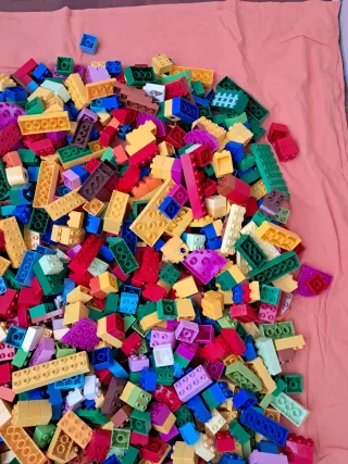 Lotto 10 kg Mattoncini Costruzioni LEGO Duplo