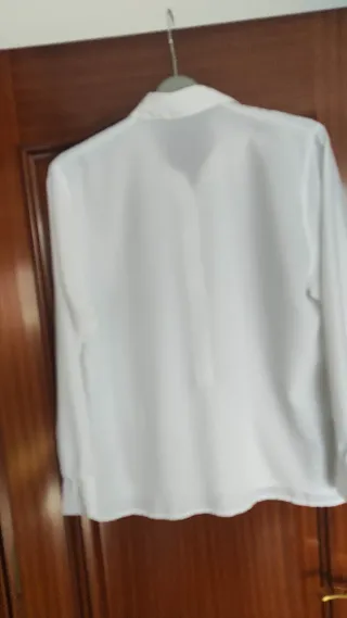 Blusa blanca mujer