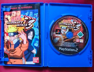 Naruto Ultimate Ninja 3 PS2 Completo PAL Ita