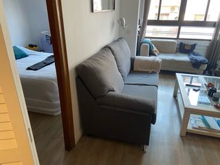 Sofá de 2 plazas gris