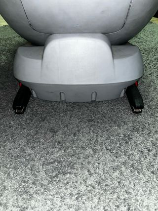 Silla de coche negra TURN