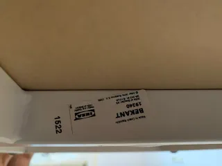 Mesa Escritorio Ikea BEKANT Teletrabajo