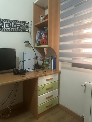 Habitación juvenil con camas nido