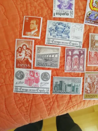 Lote de15  sellos de España