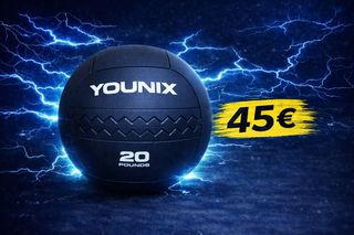 MED BALL YOUNIX EVERLASTING 20 LB – NUEVA WallBall