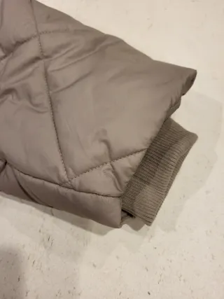 Abrigo acolchado largo mujer