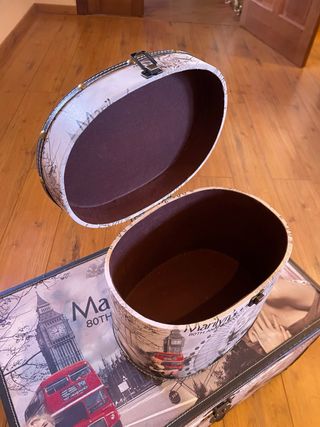 Conjunto Baúl Cofre Decorativo Marilyn Monroe