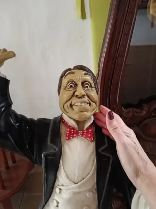 Figura75cm Barman Vintage Grande