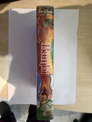 Bambi VHS Clásicos Disney Español