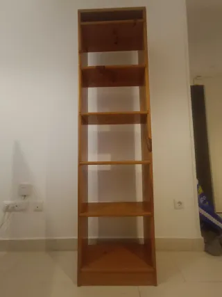 Estantería madera pino miel