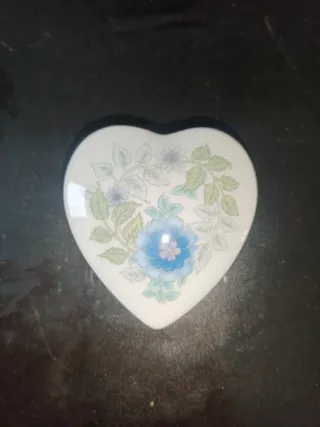Joyero Corazón Wedgwood Vintage 90s