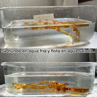 Collar de ámbar con colgante