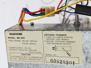 Autoradio Roadsound anni '70