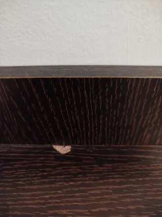 Recibidor moderno madera y cristal