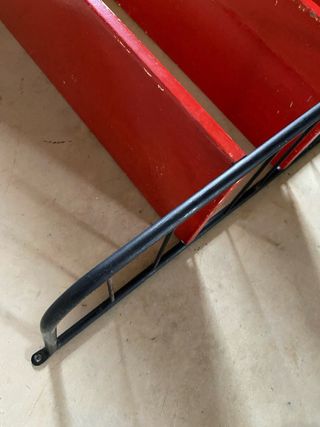 Estantería vintage pared