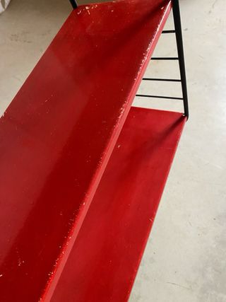 Estantería vintage pared