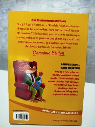 Pack 2 Libros Gerónimo Stilton n84 y n85.