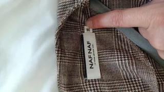 Vestido Naf Naf estampado