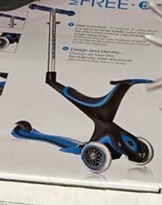 Patinete Globber Azul 3 Ruedas