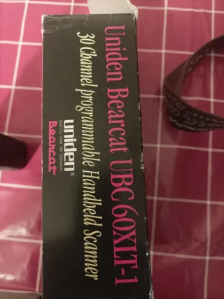 Scanner Uniden Bearcat 30 canali