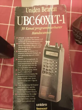 Scanner Uniden Bearcat 30 canali