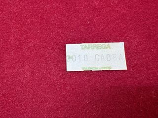 Base ovale in mogano