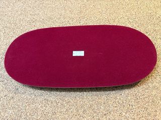 Base ovale in mogano