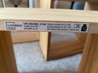 Juego 3 Estanterías Madera Pino LIVARNO HOME