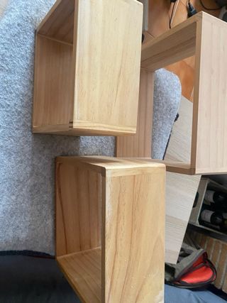 Juego 3 Estanterías Madera Pino LIVARNO HOME