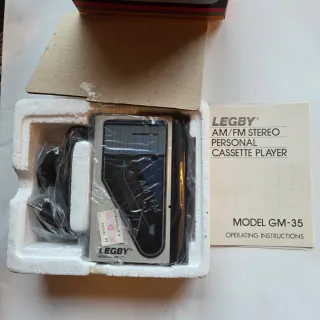 Lettore Cassette Radio AM/FM Legby GM-35