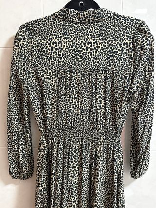 Vestido largo estampado Mango Talla S