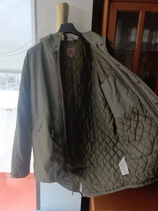 Parka Carhartt Invierno Talla XL Verde Militar