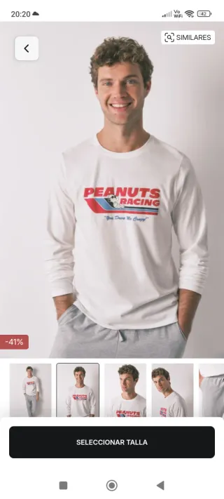 Pijama W.Secret Man S a estrenar