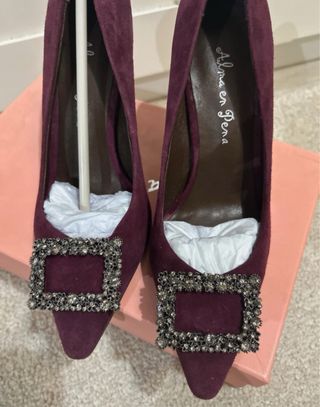 Zapatos Joya Alma en Pena Morados