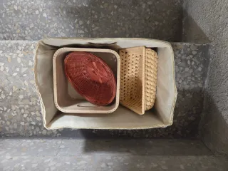 Cestas/Cajas de Ordenación Tejidas