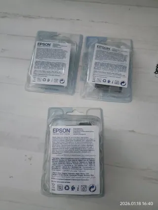 Cartucho Tinta Epson 27XL Negro, amarillo y magent