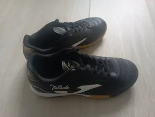 Botas de fútbol de niño Joma Toledo negras