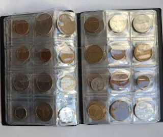 Álbum 120 monedas mundiales