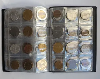 Álbum 120 monedas mundiales