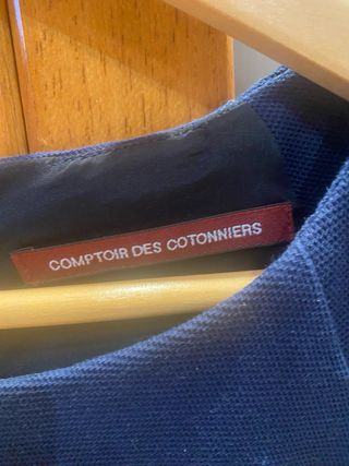 Vestido azul Comptoir des Cotonniers