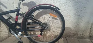 Bicicleta infantil BTWIN negra y rosa