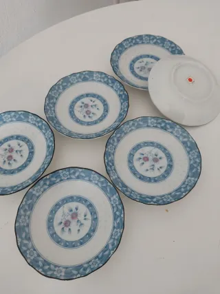 Platitos japoneses de porcelana (Set de 6)