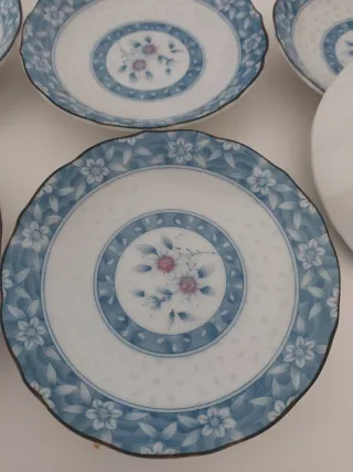Platitos japoneses de porcelana (Set de 6)
