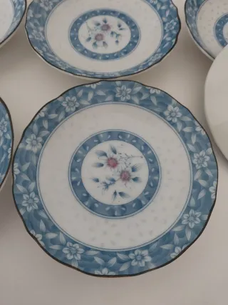 Platitos japoneses de porcelana (Set de 6)