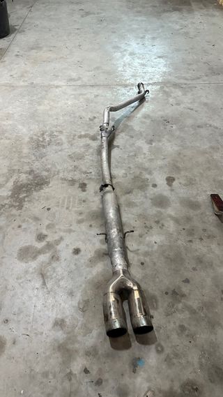 Tubo de escape doble jetta o golf mk2